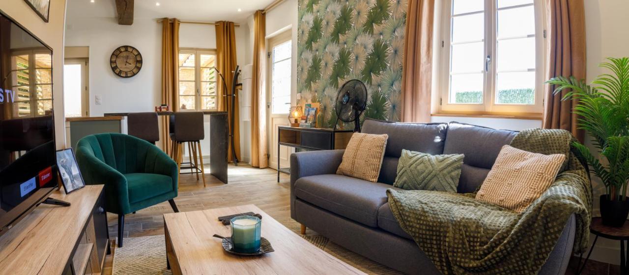 Maison avec balnéo à 10min du Zoo de Beauval Noyers-sur-Cher Esterno foto